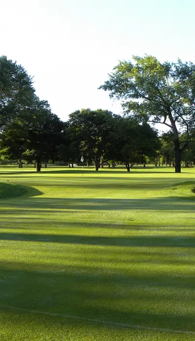 A golf course